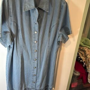 LAFEINIER DENIM DRESS